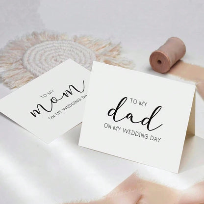 To My Mom On My Wedding Day Card, Wedding Day Card To Mum, Card For Mom On My Wedding Day