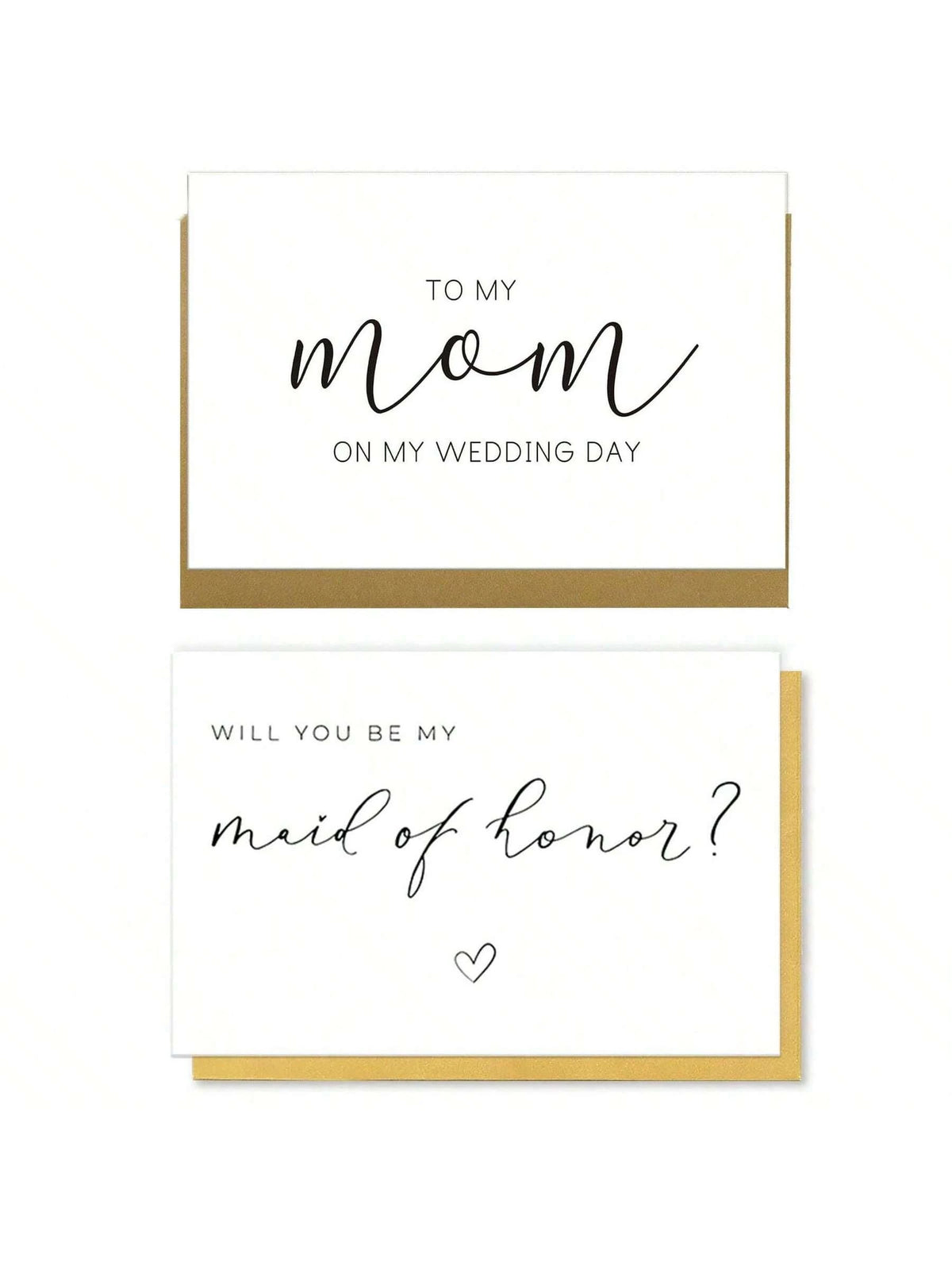 To My Mom On My Wedding Day Card, Wedding Day Card To Mum, Card For Mom On My Wedding Day