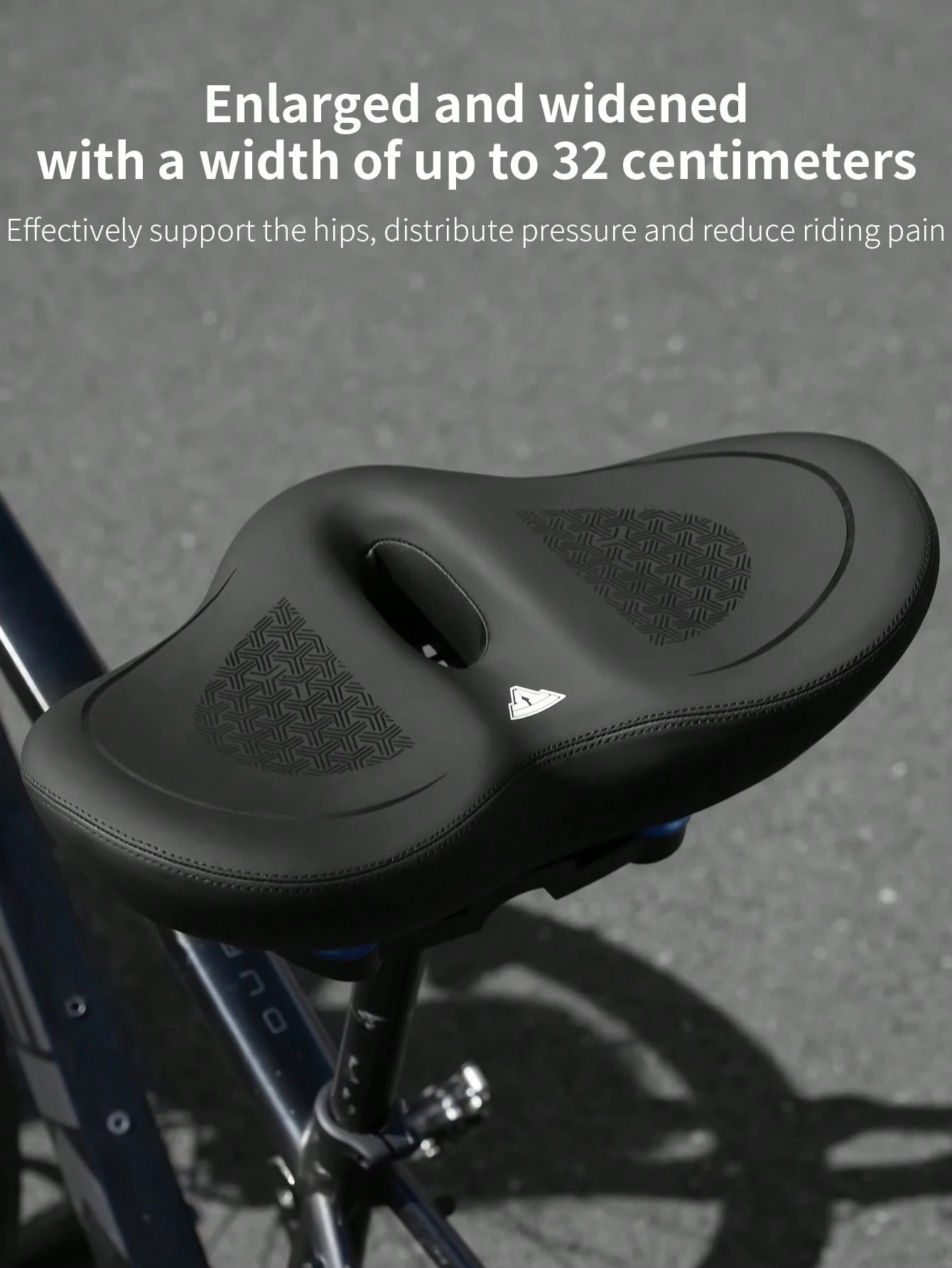 TOSUOD Bicycle Seat- Ergonomic Bicycle Saddle With Shock-Absorbing Padding, Anti-Slip Surface And Thickened Cushioning, Suitable For Long-Distance Riding- Compatible With Road Bikes, Mountain Bikes