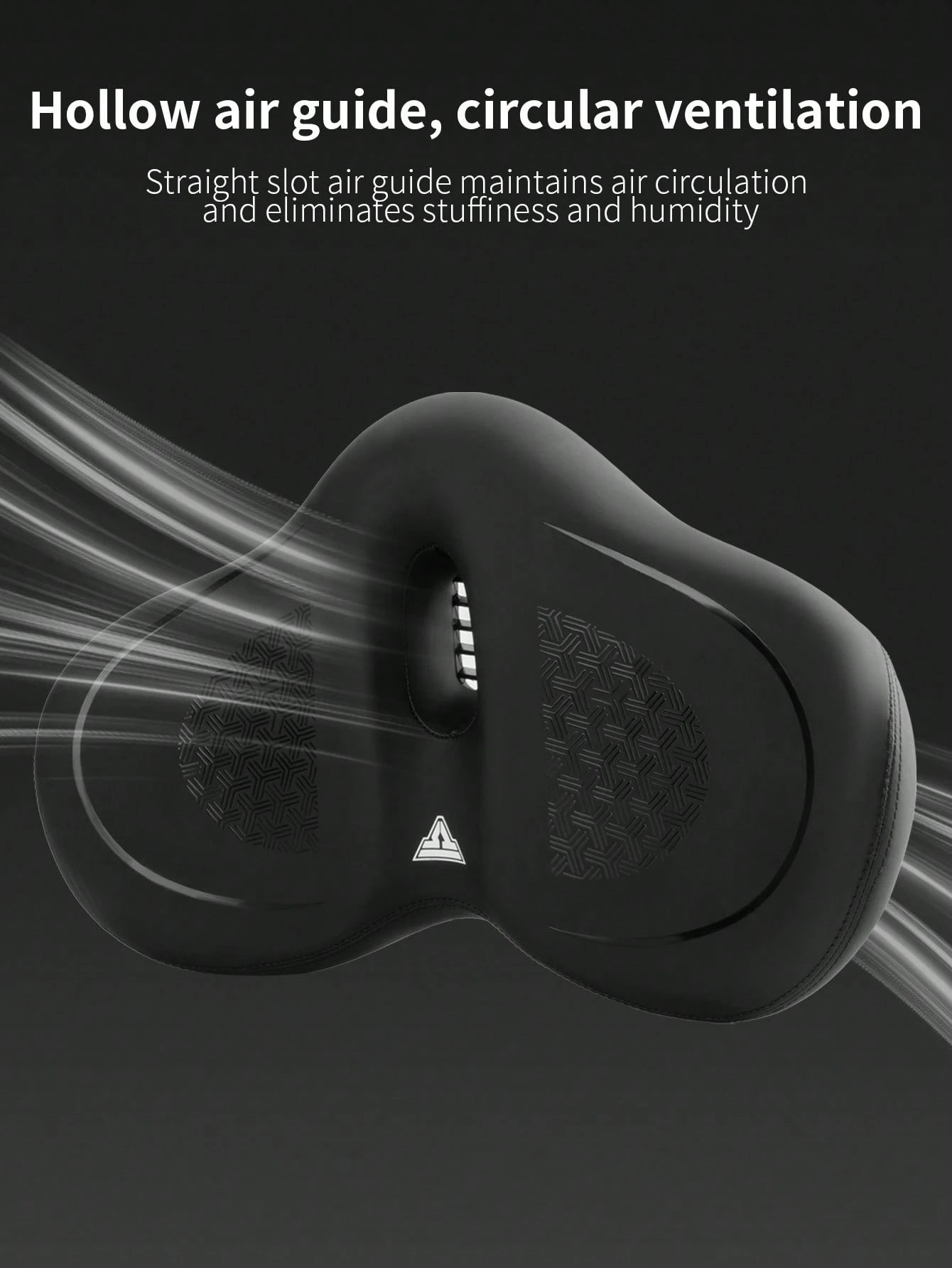 TOSUOD Bicycle Seat- Ergonomic Bicycle Saddle With Shock-Absorbing Padding, Anti-Slip Surface And Thickened Cushioning, Suitable For Long-Distance Riding- Compatible With Road Bikes, Mountain Bikes