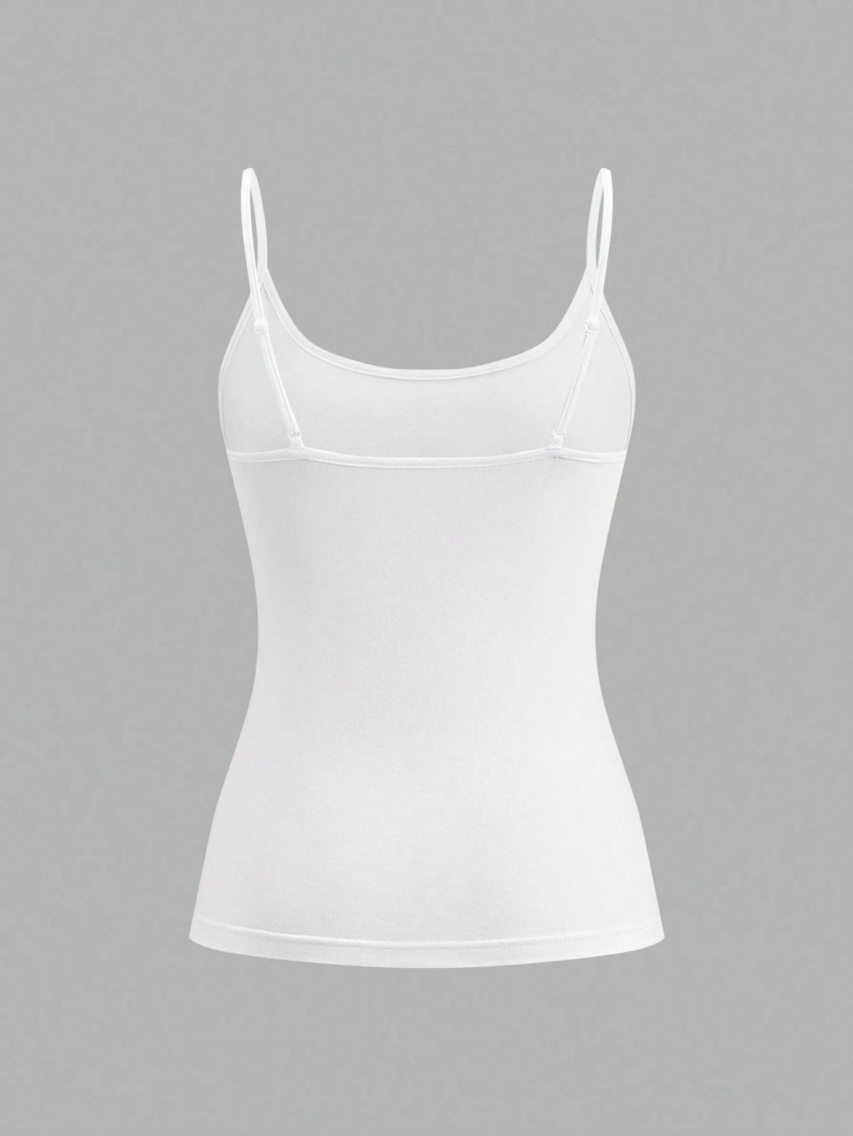 Tseoso 95% Cotton White Camisole Tank Top 4-Piece Set Suitable For Summer
