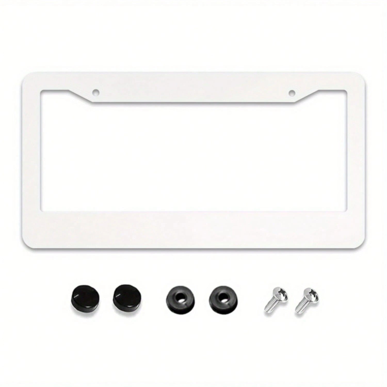 Two-Dimensional Flat Design, Single Piece, For Decorative Purposes Only, Leopard Print License Plate Frame Cover, Leopard Print Aluminum Alloy Car Decorative License Plate Holder, Suitable For Women