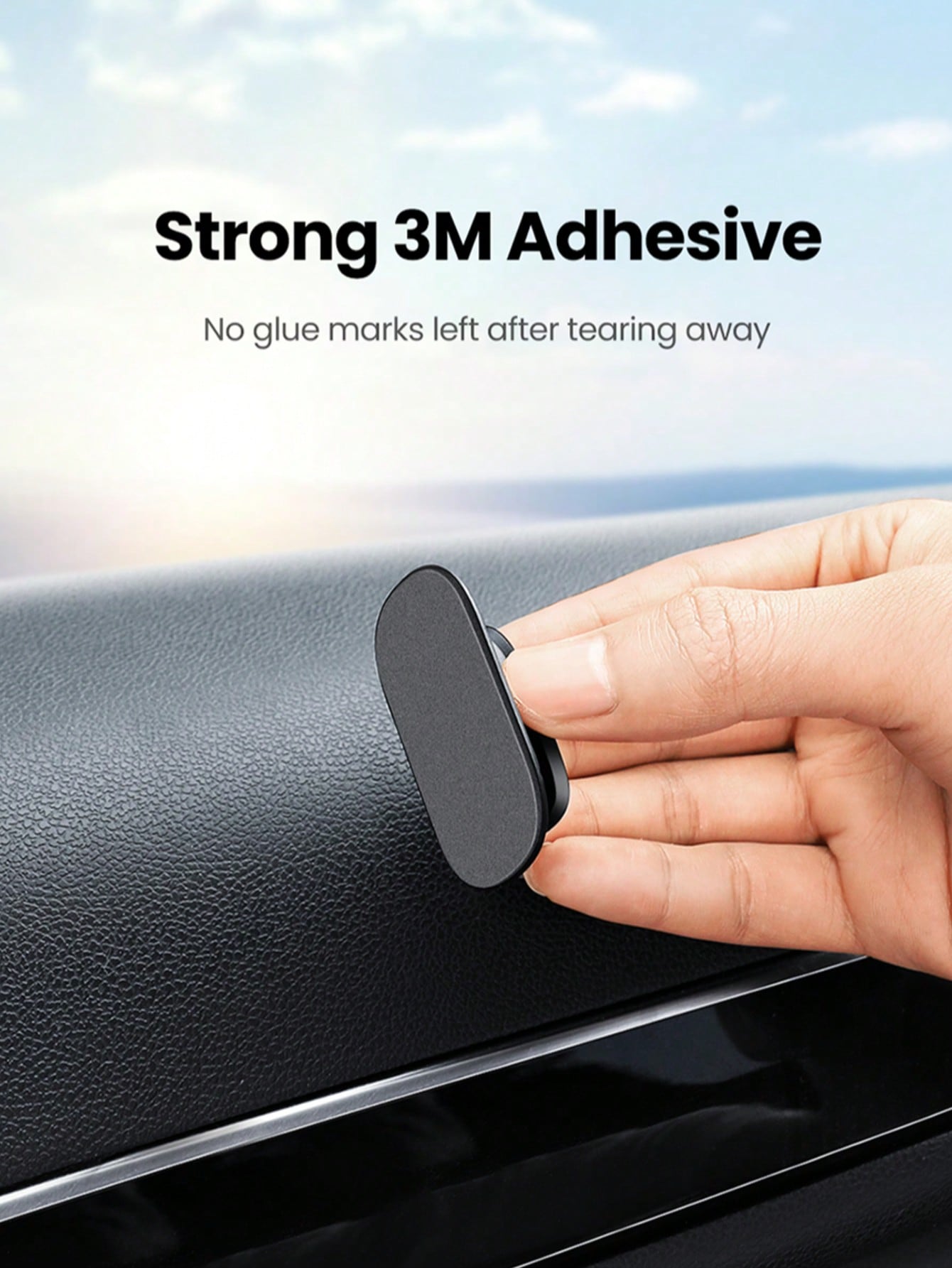 UGREEN 2pcs Car Hooks Hangers Fastener Clip Organizer For Car Home Office Key Bag Headphone USB Charger Cable Management Hook Holder