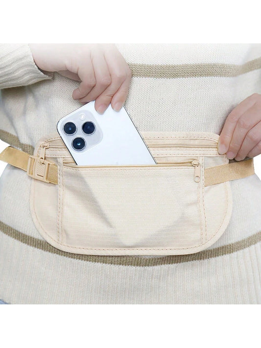 Ultra Light Sports Waist Bag, Wallet, Men's And Women's Intimate Invisible Outdoor Running Waist Bag, Multifunctional Ultra-Thin Mobile Waist Bag