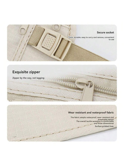 Ultra Light Sports Waist Bag, Wallet, Men's And Women's Intimate Invisible Outdoor Running Waist Bag, Multifunctional Ultra-Thin Mobile Waist Bag