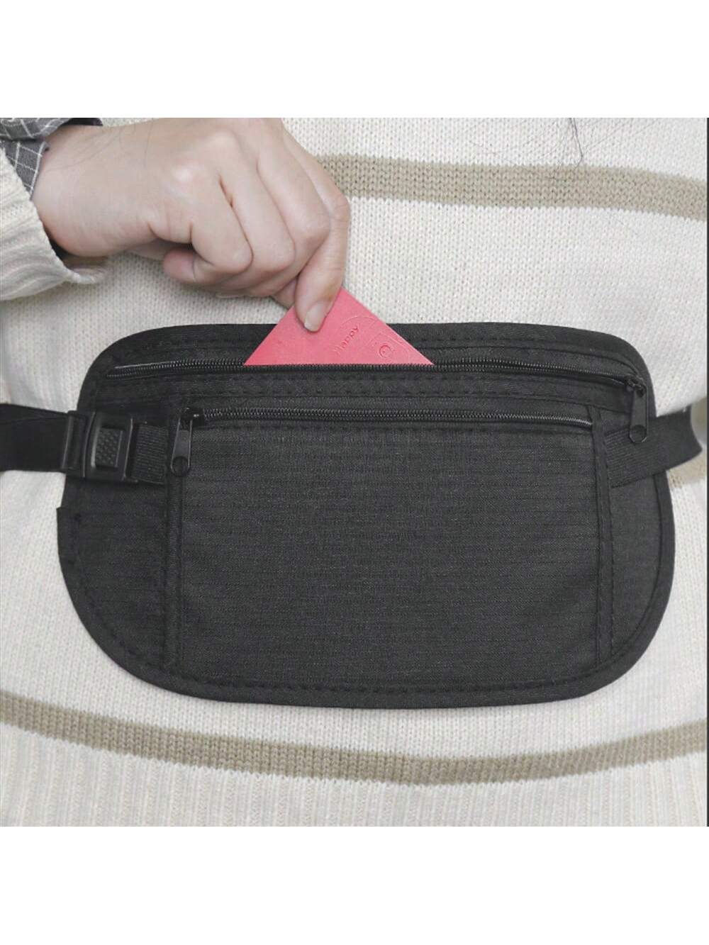 Ultra Light Sports Waist Bag, Wallet, Men's And Women's Intimate Invisible Outdoor Running Waist Bag, Multifunctional Ultra-Thin Mobile Waist Bag