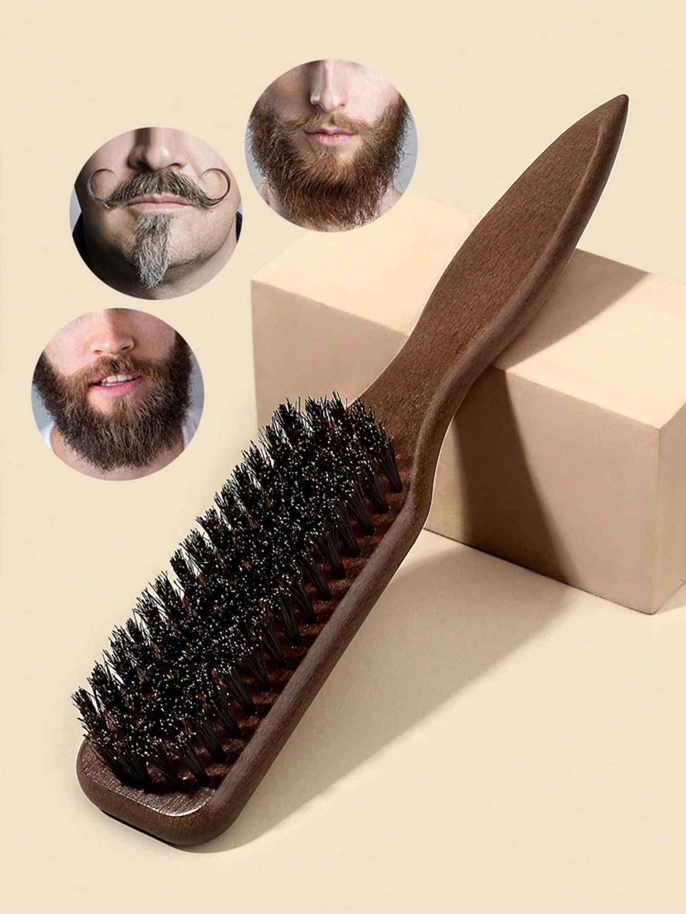 Unisex Odorless Professional Styling Brush, Suitable For Thick Or Sparse Hair, Gradient And Trimming Cleaning Comb, Strict Styling Smooth Device