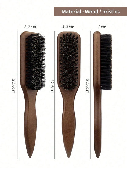 Unisex Odorless Professional Styling Brush, Suitable For Thick Or Sparse Hair, Gradient And Trimming Cleaning Comb, Strict Styling Smooth Device