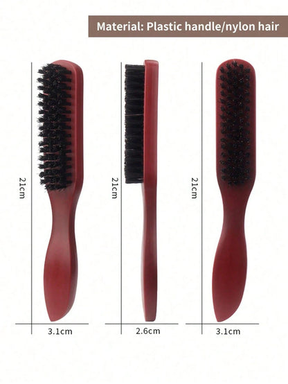 Unisex Odorless Professional Styling Brush, Suitable For Thick Or Sparse Hair, Gradient And Trimming Cleaning Comb, Strict Styling Smooth Device