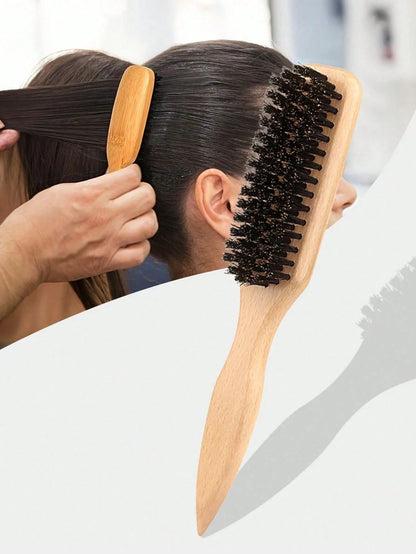 Unisex Odorless Professional Styling Brush, Suitable For Thick Or Sparse Hair, Gradient And Trimming Cleaning Comb, Strict Styling Smooth Device