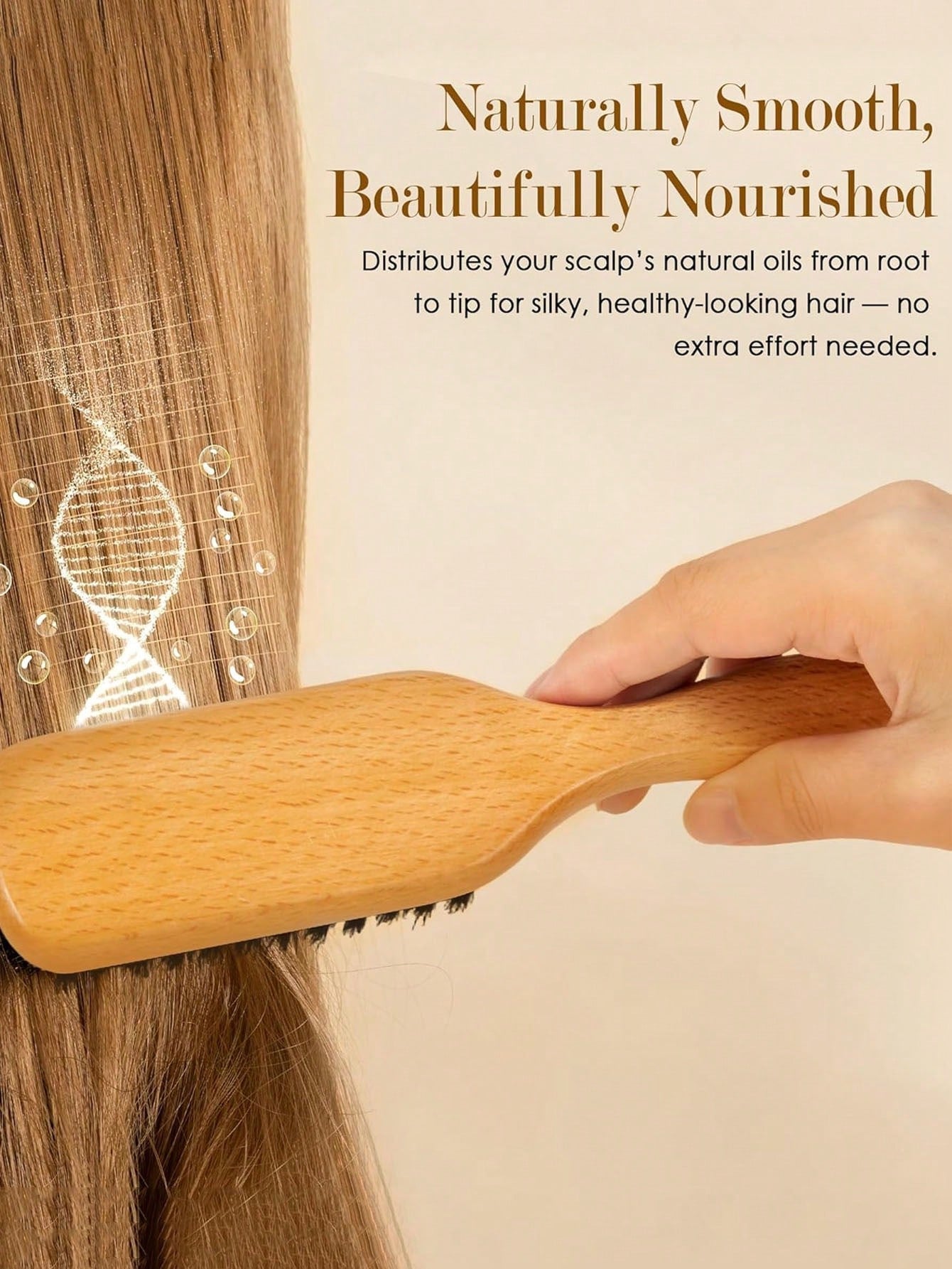 Unisex Odorless Professional Styling Brush, Suitable For Thick Or Sparse Hair, Gradient And Trimming Cleaning Comb, Strict Styling Smooth Device