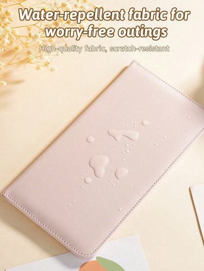 Unisex PU Leather Car Document Holder, Multifunctional Driving License, Wallet, Card Case, Can Hold Vehicle Registration, Insurance, Driver's License, Passport And Various Cards, Practical Automotive