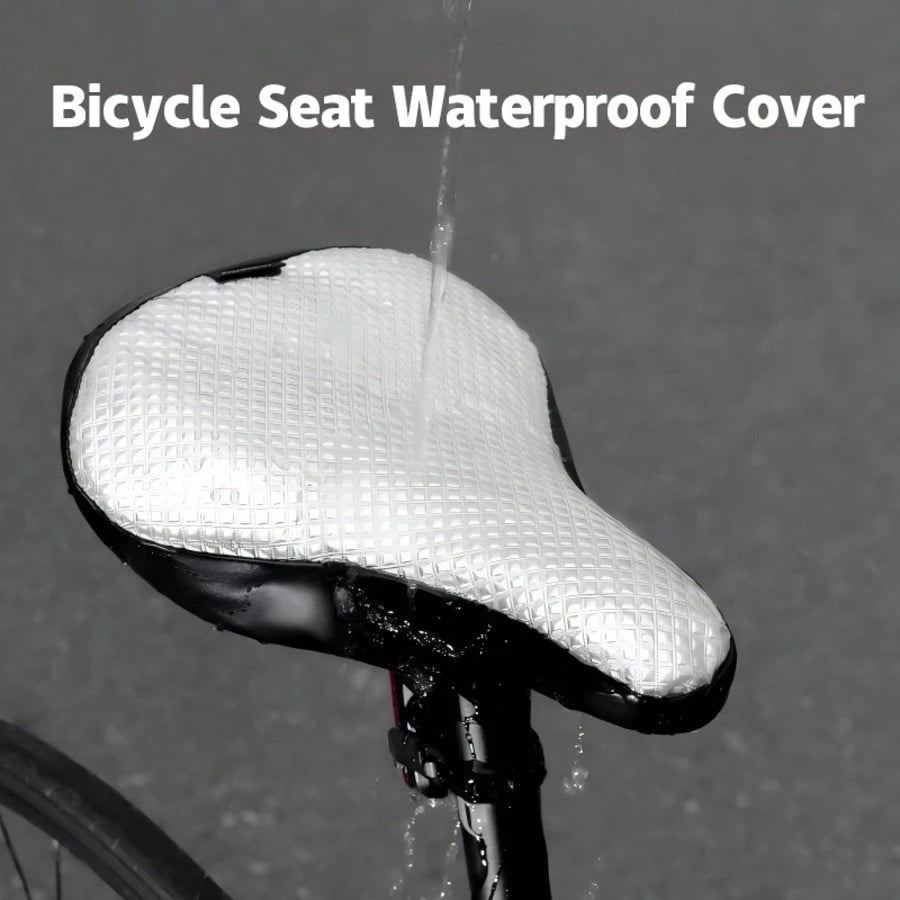 Universal Bicycle Seat Cover, Rainproof, Waterproof, Dustproof, Dirt-Resistant, Sun-Resistant, Portable, Suitable For Mountain Bikes, Road Bikes And Fixed Gear Bicycles
