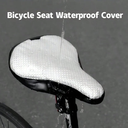 Universal Bicycle Seat Cover, Rainproof, Waterproof, Dustproof, Dirt-Resistant, Sun-Resistant, Portable, Suitable For Mountain Bikes, Road Bikes And Fixed Gear Bicycles