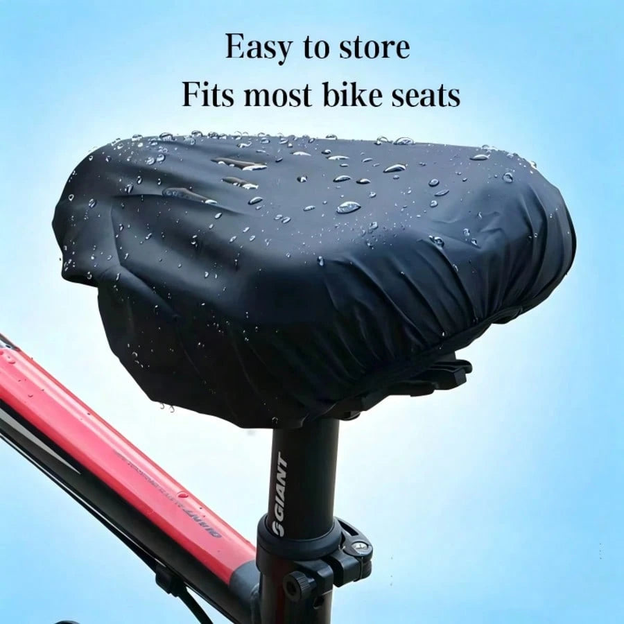 Universal Bicycle Seat Cover, Rainproof, Waterproof, Dustproof, Dirt-Resistant, Sun-Resistant, Portable, Suitable For Mountain Bikes, Road Bikes And Fixed Gear Bicycles