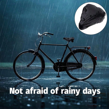 Universal Bicycle Seat Cover, Rainproof, Waterproof, Dustproof, Dirt-Resistant, Sun-Resistant, Portable, Suitable For Mountain Bikes, Road Bikes And Fixed Gear Bicycles