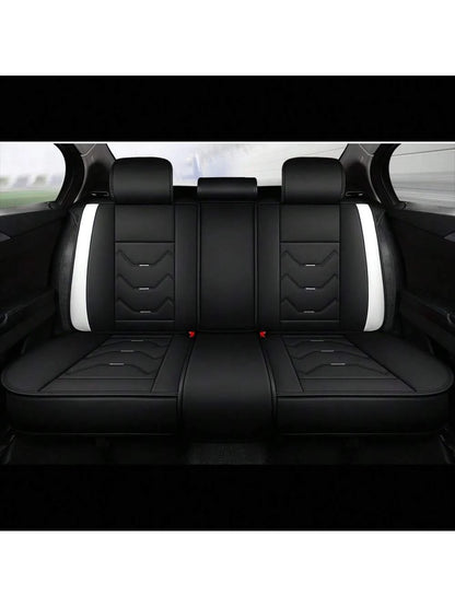 Universal Car Seat Covers Leather Front Back 5 Seats Full Set Automotive Seat Protector Replacement,Car Seat Cover Full Set, P4630