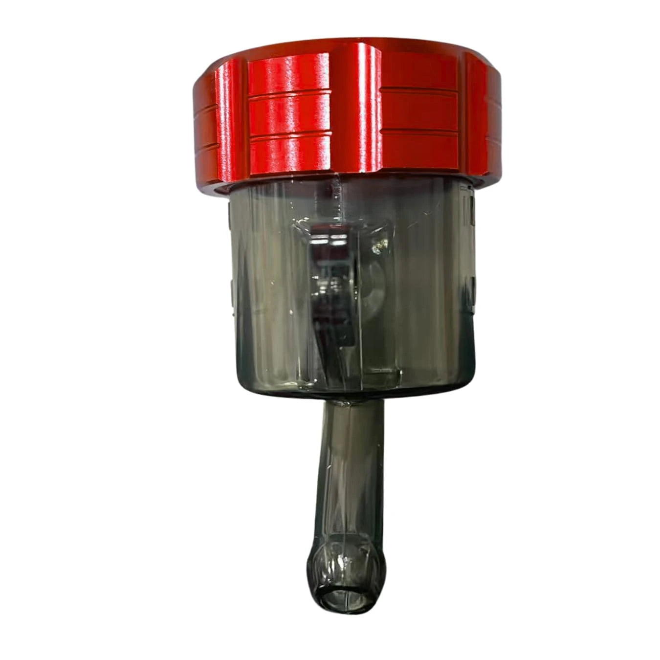 Universal Hydraulic Brake Fluid Reservoir Tank Accessory, Transparent Oil Cup With CNC Cap, Suitable For YZF R1 R6, SUZUKI GSXR 600 750 1000 SV 650S, ZX10R ZX14R ZX7R ZX6R Z1000 Street Bike, Scooter