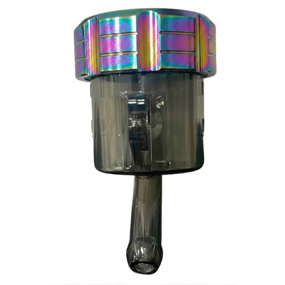Universal Hydraulic Brake Fluid Reservoir Tank Accessory, Transparent Oil Cup With CNC Cap, Suitable For YZF R1 R6, SUZUKI GSXR 600 750 1000 SV 650S, ZX10R ZX14R ZX7R ZX6R Z1000 Street Bike, Scooter