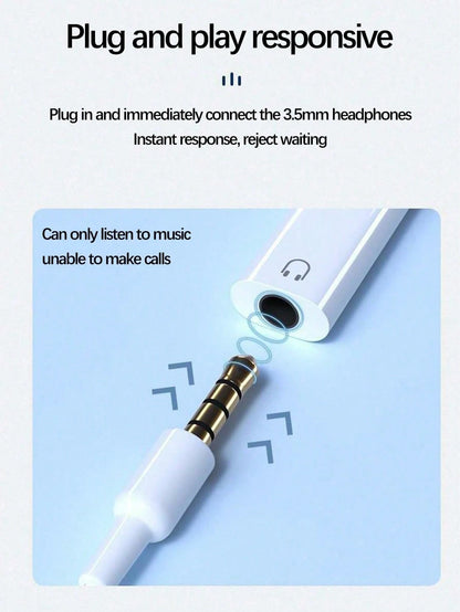 USB-C Male To 3.5mm Female Earphone Jack Adapter Compatible With All Type-C Devices:Galaxy S23 S23+ S23 Ultra, S22 S22+ S22 Ultra, S21 S21+ S21 Ultra, S20 Ultra S20 Z Flip S20+ S10 S9 S8 Plus