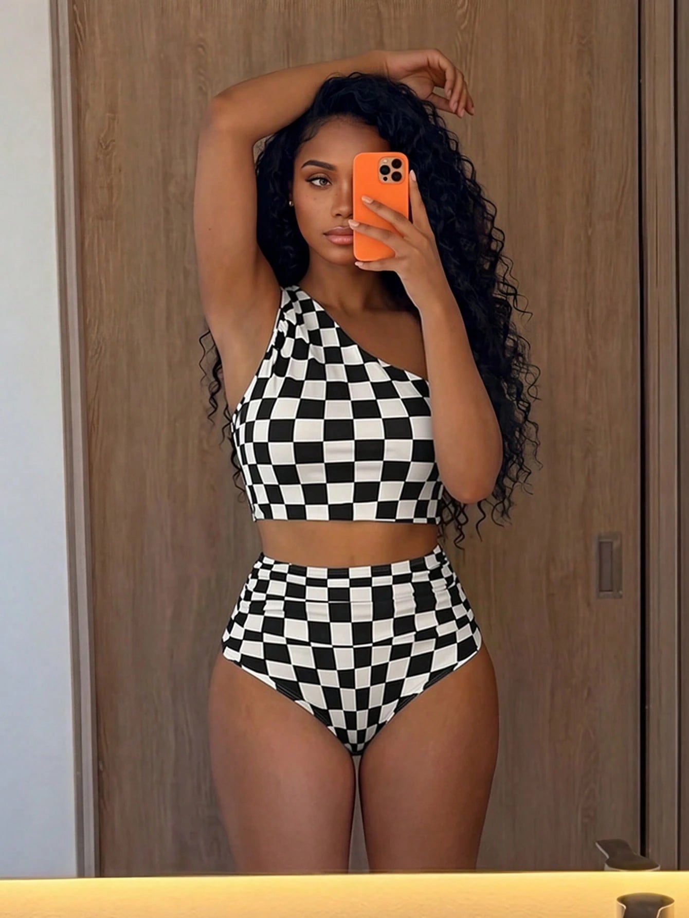 Vaytide Springbreak Women's Swimwear 2 Pieces Set (Random Print) For Summer Beach Vacation