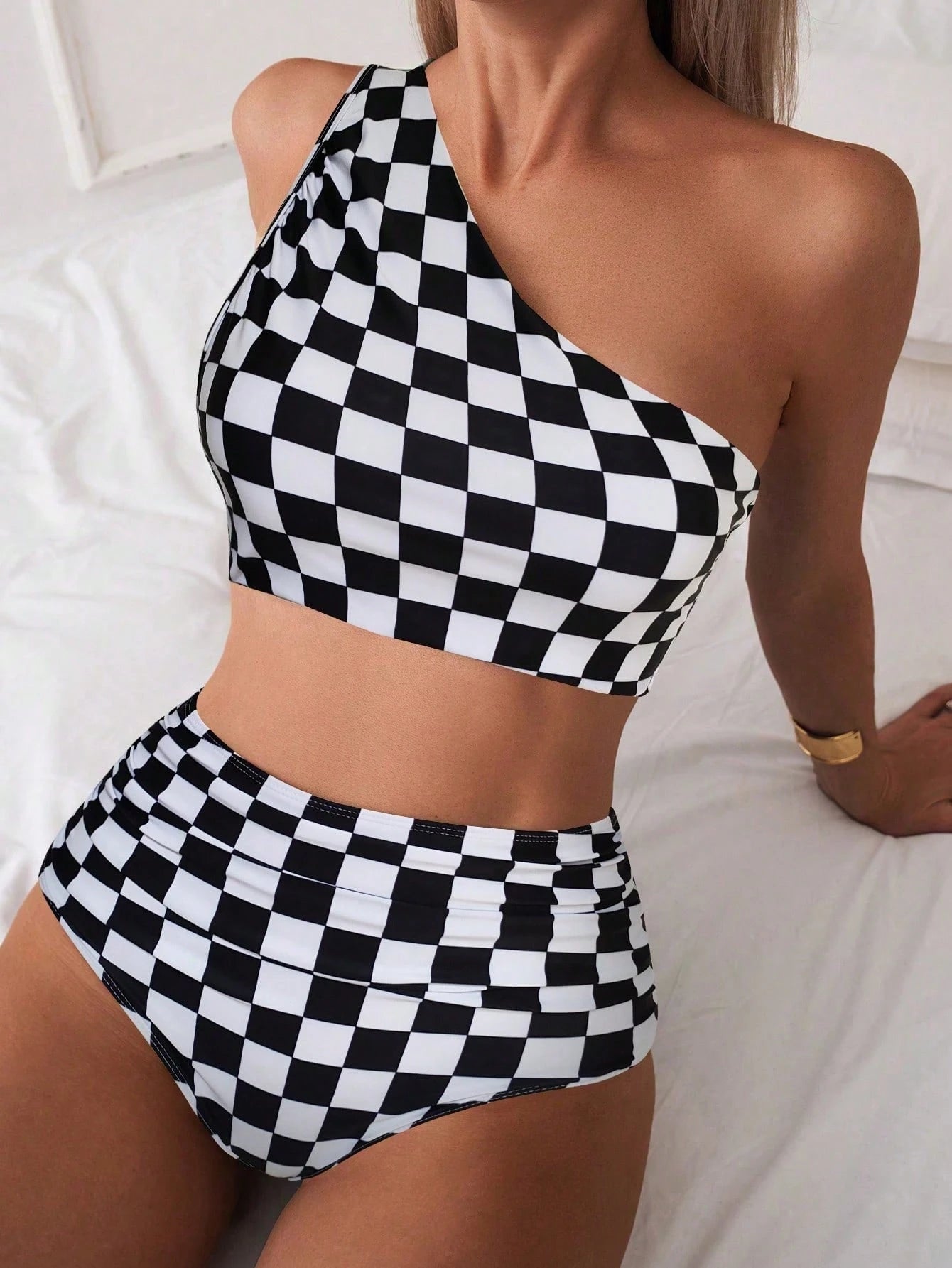 Vaytide Springbreak Women's Swimwear 2 Pieces Set (Random Print) For Summer Beach Vacation