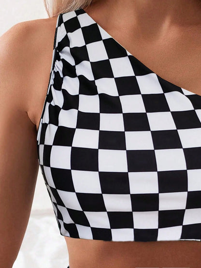 Vaytide Springbreak Women's Swimwear 2 Pieces Set (Random Print) For Summer Beach Vacation