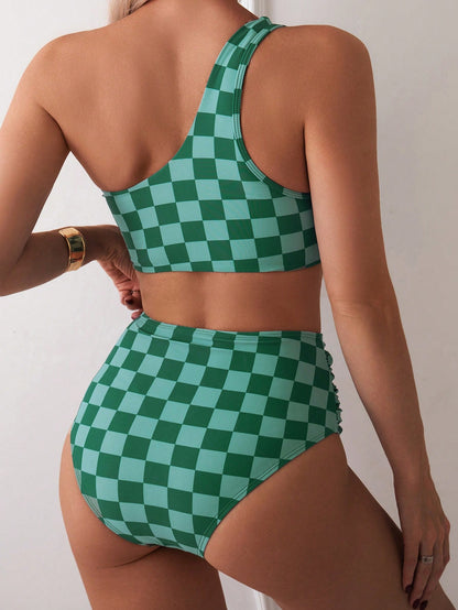 Vaytide Springbreak Women's Swimwear 2 Pieces Set (Random Print) For Summer Beach Vacation