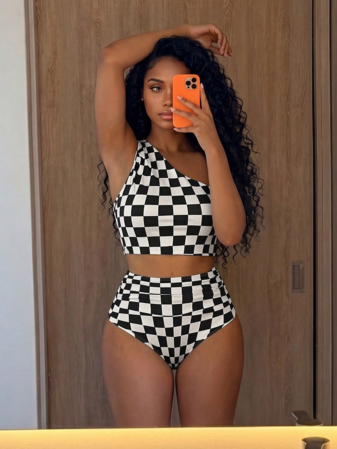 Vaytide Springbreak Women's Swimwear 2 Pieces Set (Random Print) For Summer Beach Vacation