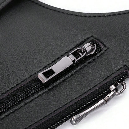 Vest Bag Tactical Chest Bag New Men's Retro Backpack Armpit Bag, Black Multifunctional Single Shoulder Bag Outdoor Sports Men's Bag