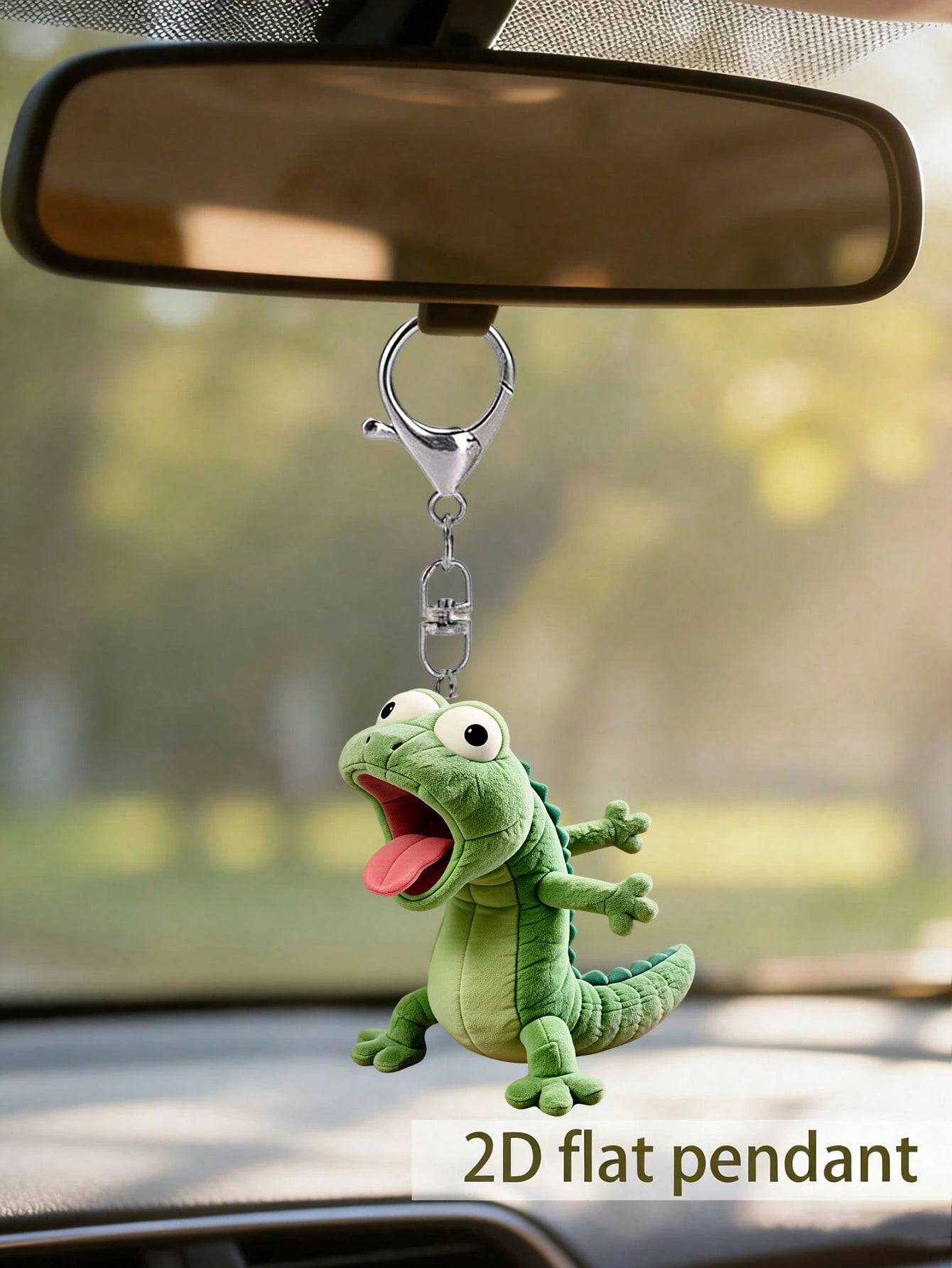 Vigour Summer 2D Acrylic New Lizard Keychain, Funny Decoration, Backpack Accessory, Fashion Pendant, Home Decor, Car Decoration And Pendant, Earphone Pendant, Bag Pendant, Accessory Gift, Perfect Gift