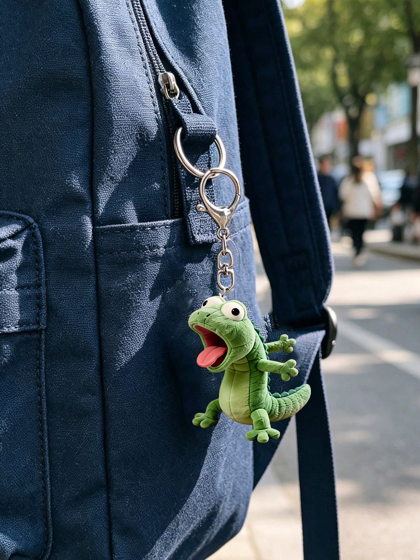 Vigour Summer 2D Acrylic New Lizard Keychain, Funny Decoration, Backpack Accessory, Fashion Pendant, Home Decor, Car Decoration And Pendant, Earphone Pendant, Bag Pendant, Accessory Gift, Perfect Gift