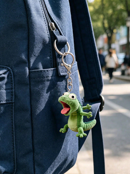Vigour Summer 2D Acrylic New Lizard Keychain, Funny Decoration, Backpack Accessory, Fashion Pendant, Home Decor, Car Decoration And Pendant, Earphone Pendant, Bag Pendant, Accessory Gift, Perfect Gift