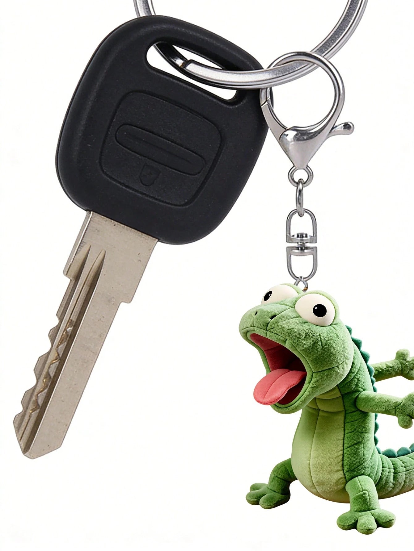 Vigour Summer 2D Acrylic New Lizard Keychain, Funny Decoration, Backpack Accessory, Fashion Pendant, Home Decor, Car Decoration And Pendant, Earphone Pendant, Bag Pendant, Accessory Gift, Perfect Gift
