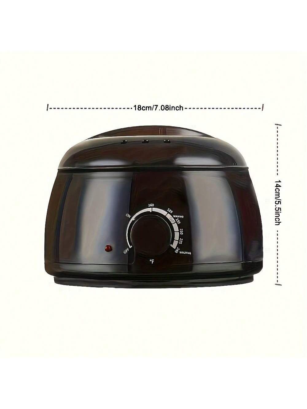 Viilife Waxing Kit Hair Removal Wax Warmer With 5 Bags Wax Beans For Body Hair Removal Eyebrows Nose Cheeks Arms And Bikinis