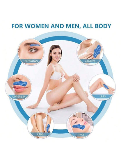 Viilife Yovanpur Brazilian Hard Wax Beans For Hair Removal, Sensitive Skin Friendly Depilatory Wax Pearls, Home Use For Face, Eyebrows, Legs