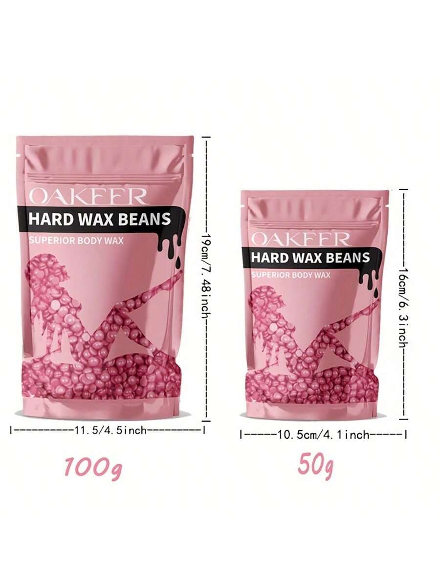 Viilife Yovanpur Brazilian Hard Wax Beans For Hair Removal, Sensitive Skin Friendly Depilatory Wax Pearls, Home Use For Face, Eyebrows, Legs