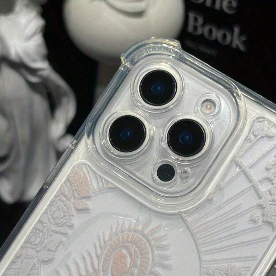 Virgin Mary Pattern Four Corners Anti-Drop Phone Case For IPhone 11 12 13 14 15 16 X XS Pro Max Plus Cellphone Protective ShellSuitable For IPhone 17 Air