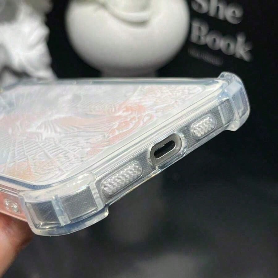 Virgin Mary Pattern Four Corners Anti-Drop Phone Case For IPhone 11 12 13 14 15 16 X XS Pro Max Plus Cellphone Protective ShellSuitable For IPhone 17 Air