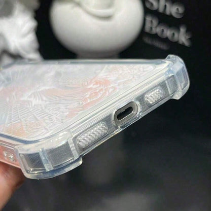 Virgin Mary Pattern Four Corners Anti-Drop Phone Case For IPhone 11 12 13 14 15 16 X XS Pro Max Plus Cellphone Protective ShellSuitable For IPhone 17 Air