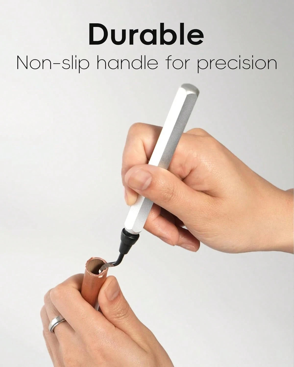 Voltrish 11-Blade Deburring Tool For 3D Printing, Premium High-Speed Steel Blades For Smooth Edge Finishing- Ideal For HVAC, Metal &Amp; Resin &Amp; Professional Conduit Reaming, 3D Printer Accessori