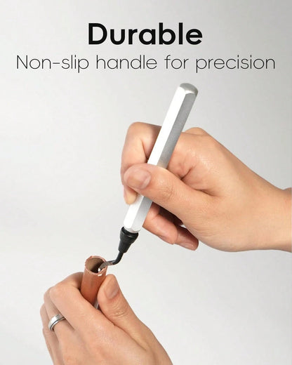 Voltrish 11-Blade Deburring Tool For 3D Printing, Premium High-Speed Steel Blades For Smooth Edge Finishing- Ideal For HVAC, Metal &Amp; Resin &Amp; Professional Conduit Reaming, 3D Printer Accessori