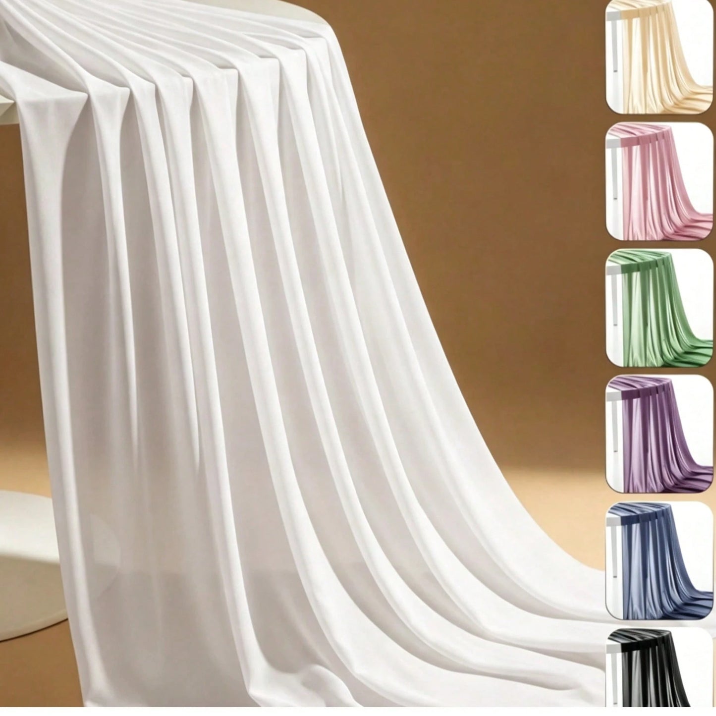 White Tulle Fabric, Sold By Yard, Pre-Cut Tulle Fabric, Suitable For Wedding Arch, Drapes, Bed Canopy, Party Backdrop Decoration, Ceiling Decoration, Etc.