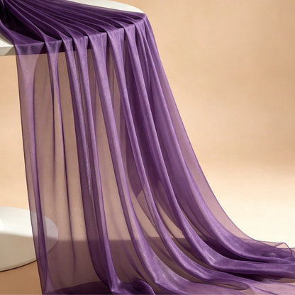 White Tulle Fabric, Sold By Yard, Pre-Cut Tulle Fabric, Suitable For Wedding Arch, Drapes, Bed Canopy, Party Backdrop Decoration, Ceiling Decoration, Etc.