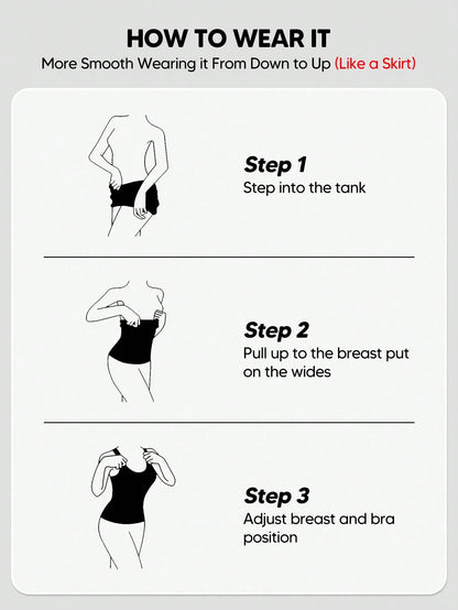 Women's Crew Neck Seamless Slimming Sports Camisole Casual White Summer