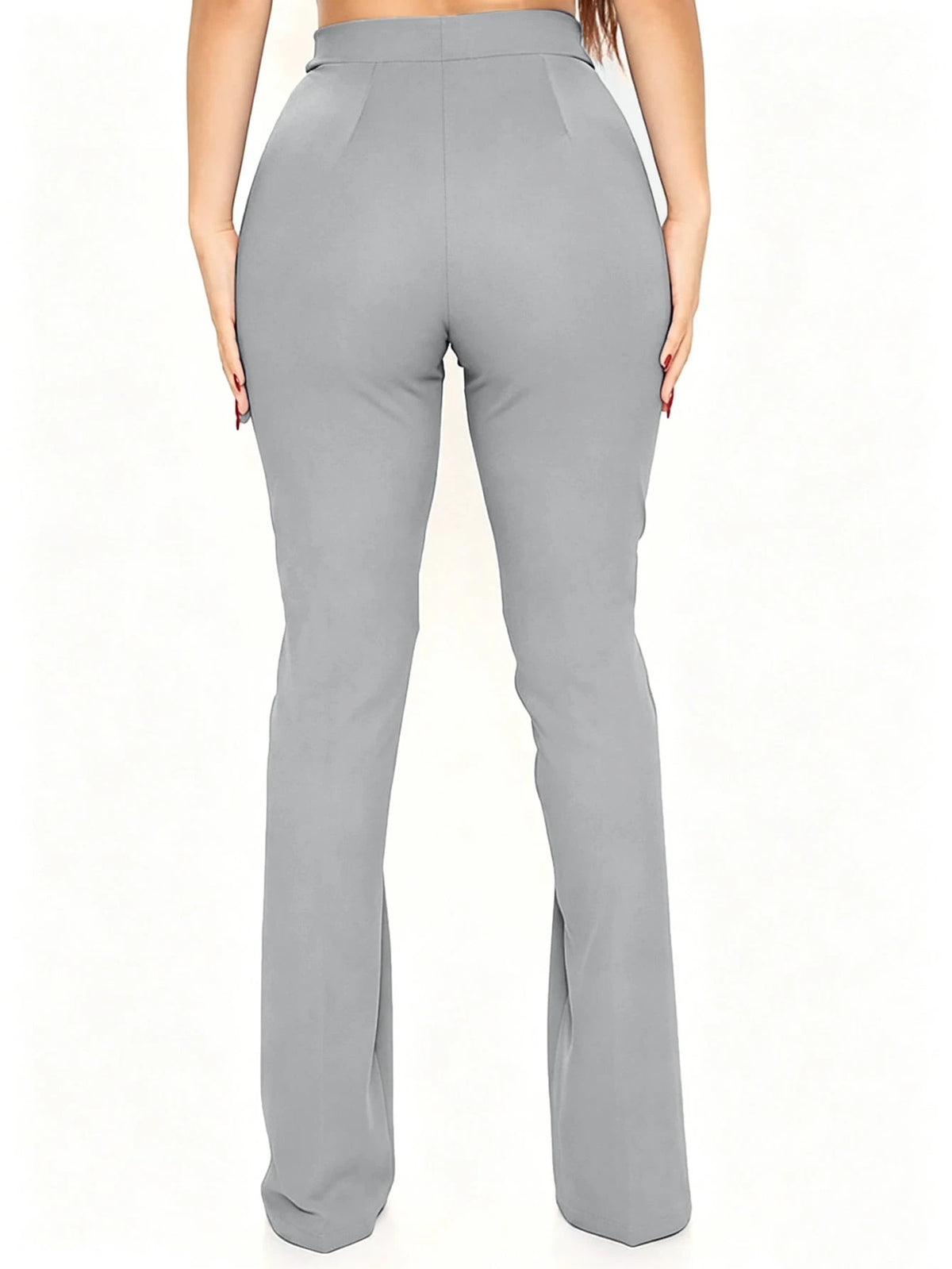 Women's Fashionable High-Waisted Flared Pants, Multiple Colors Available, Bell Bottoms