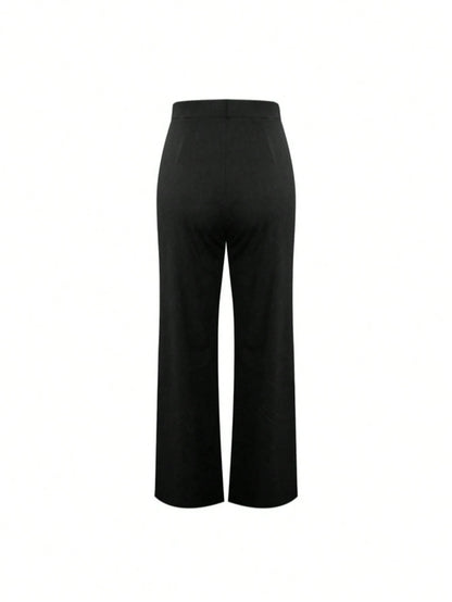 Women's Fashionable High-Waisted Flared Pants, Multiple Colors Available, Bell Bottoms