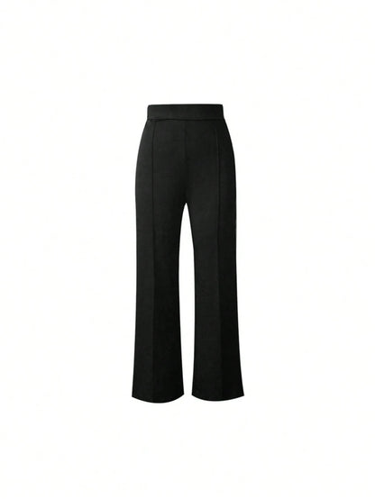 Women's Fashionable High-Waisted Flared Pants, Multiple Colors Available, Bell Bottoms