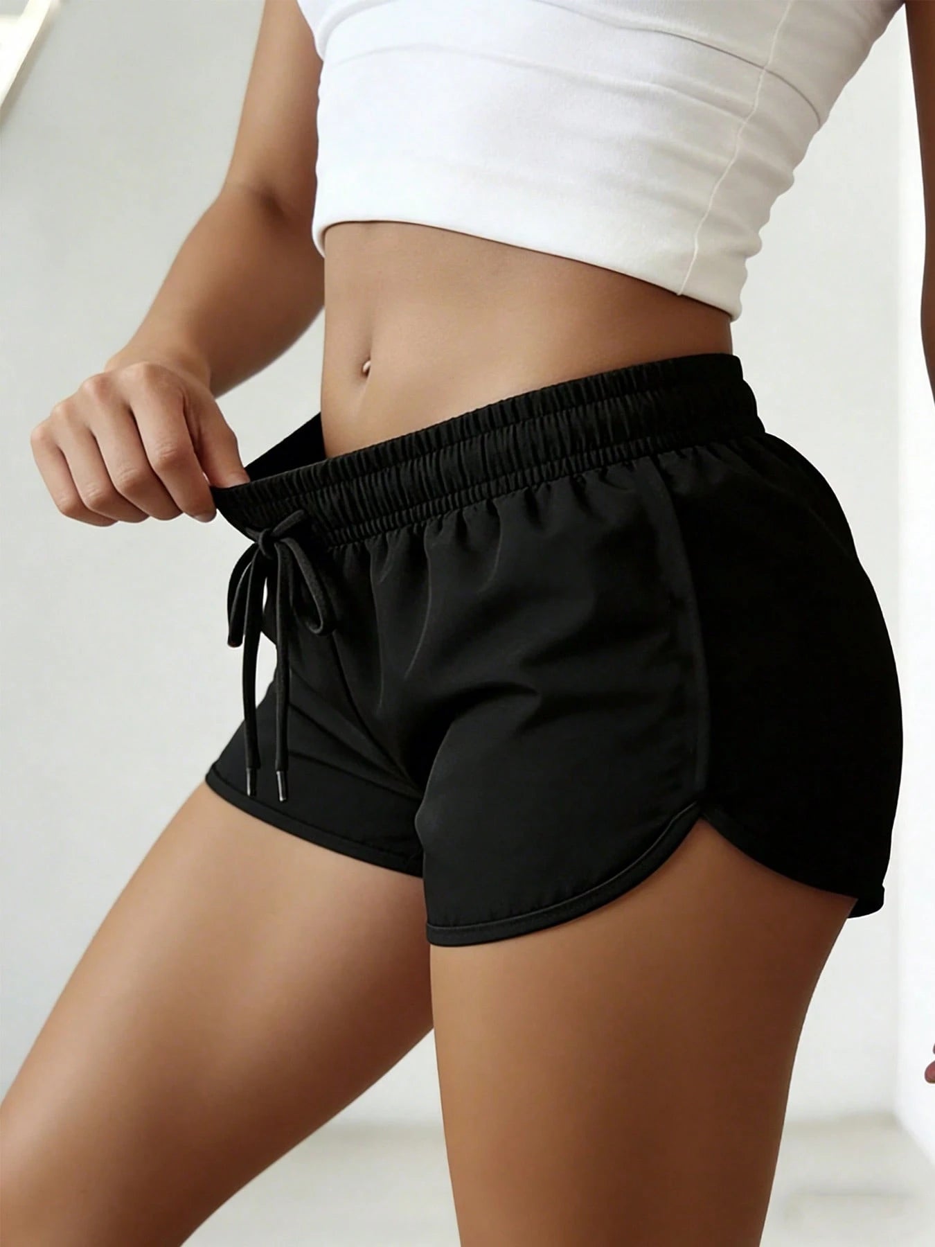 Women's Summer Breathable Casual Shorts- Multiple Colors Available, Comfortable Breathable Athletic Shorts Suitable For Fitness, Running And Light Activities Sports