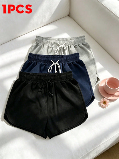 Women's Summer Breathable Casual Shorts- Multiple Colors Available, Comfortable Breathable Athletic Shorts Suitable For Fitness, Running And Light Activities Sports